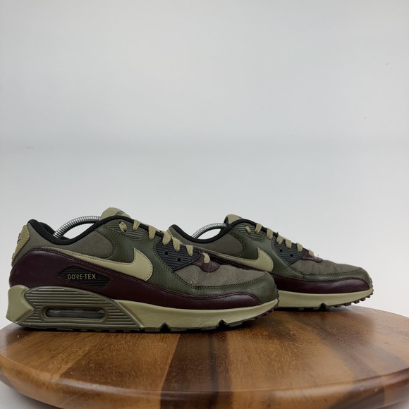 Nike Other - Mens Nike Air Max 90 GORE-TEX Medium Olive Comfort Sneakers Shoes Size 10 M GUC